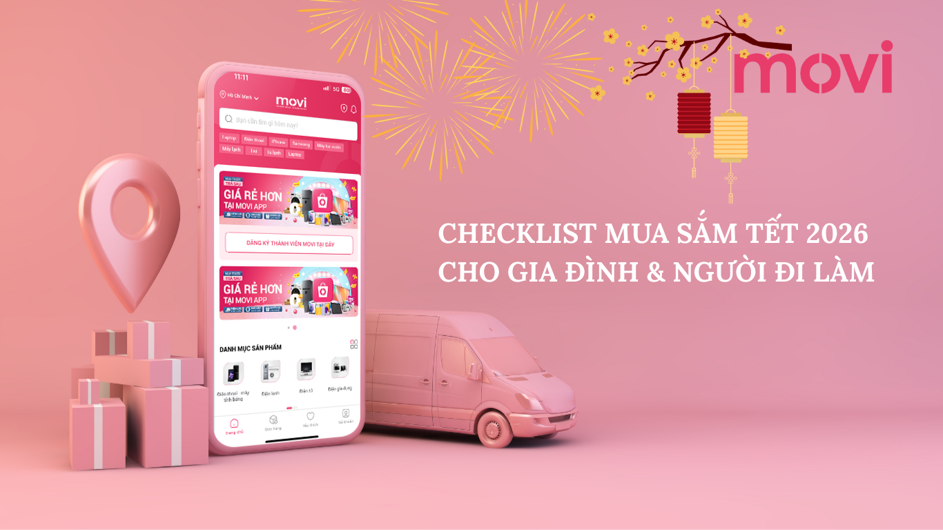 CHECKLIST MUA SẮM TẾT 2026 